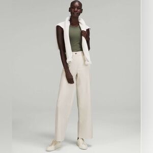 Lululemon City Sleek 5 Pocket High-Rise Wide-Leg Pant *Light Utilitech